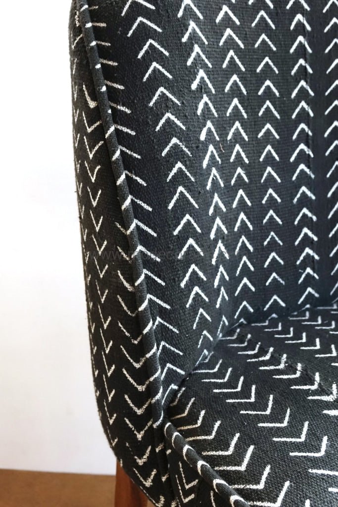 mudcloth chair boho design to upgrade your home decor - mudcloth boho style