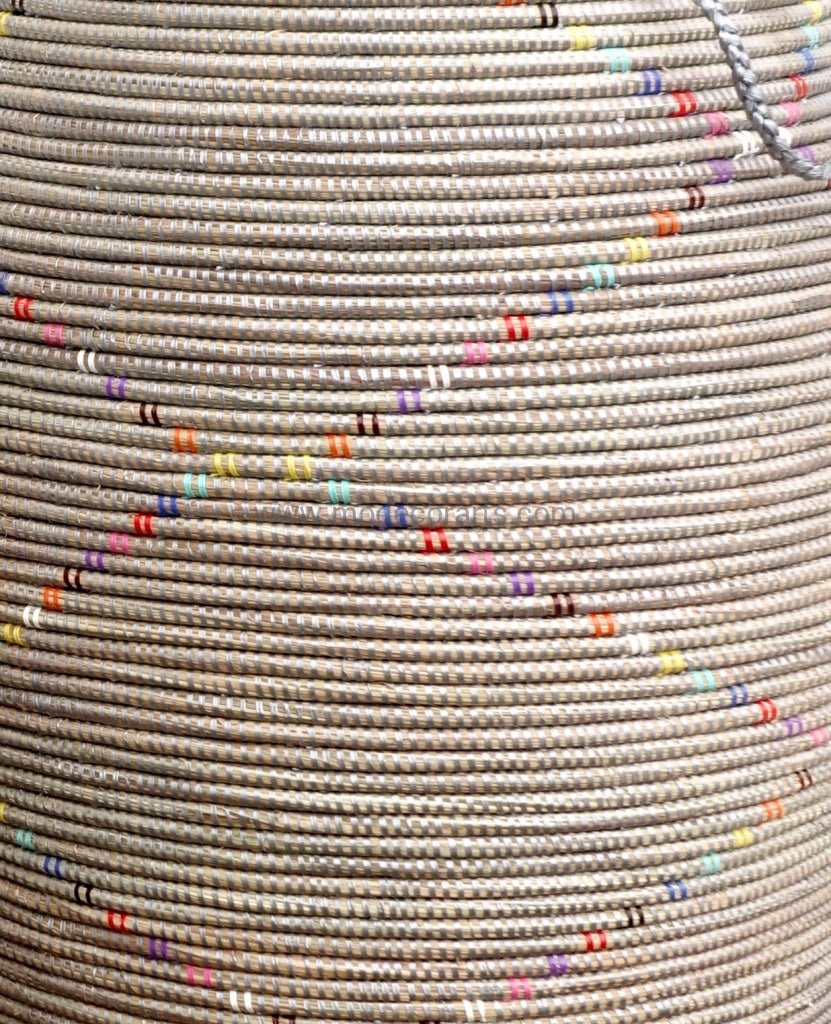 Sustainable Senegalese Handwoven Laundry Basket