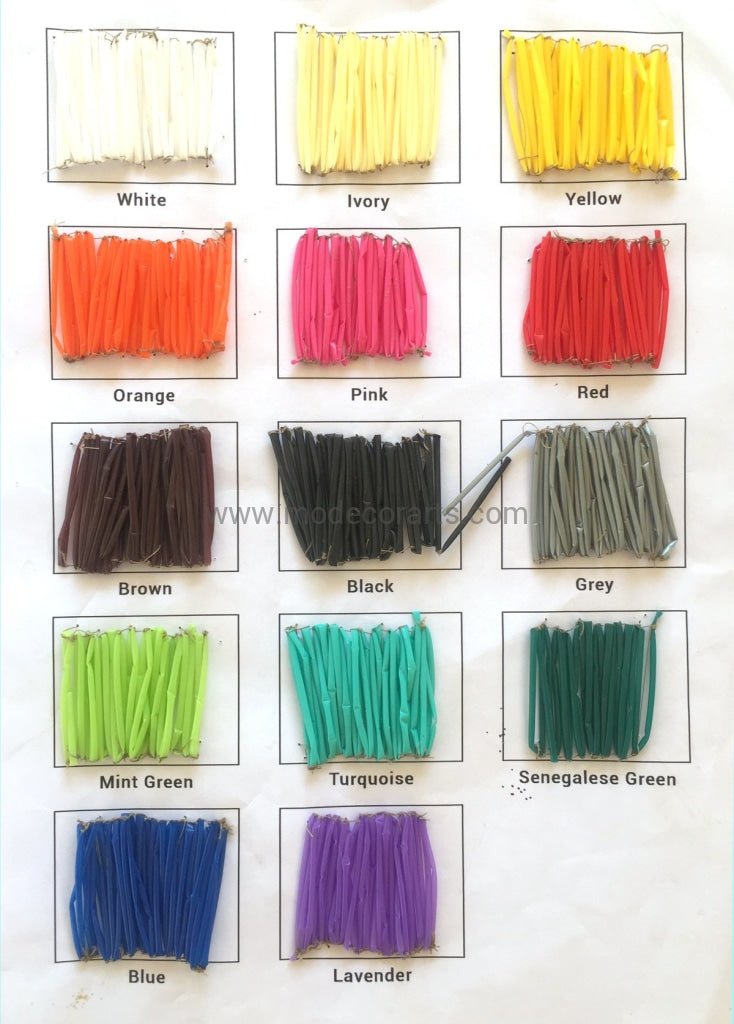 Laundry Basket (L) in plain color / African Basket / Laundry hamper - modecorarts