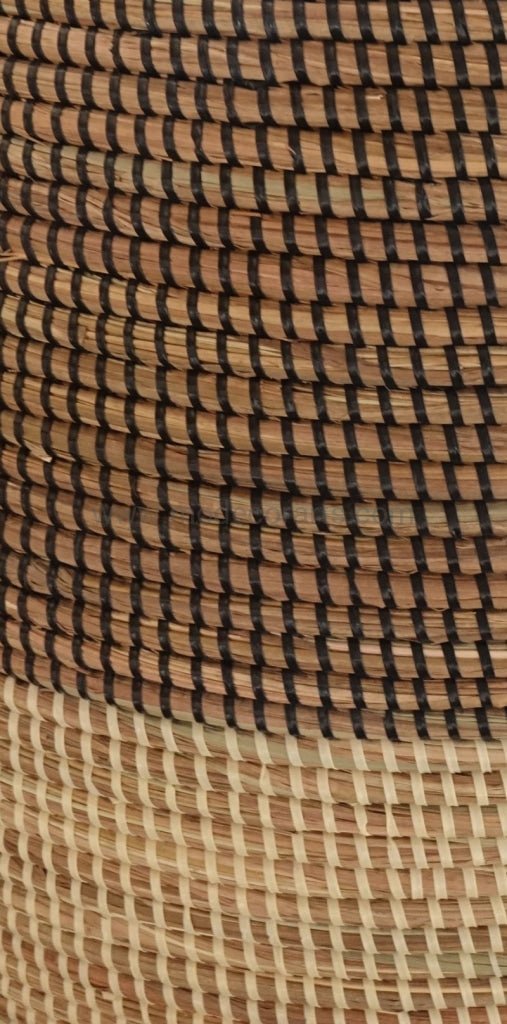 Handwoven Senegalese Laundry Basket with lid - Sustainable home decor