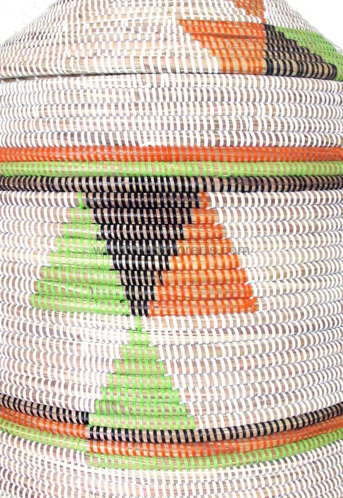 Big clothing hamper for toys - toy basket - decorative basket