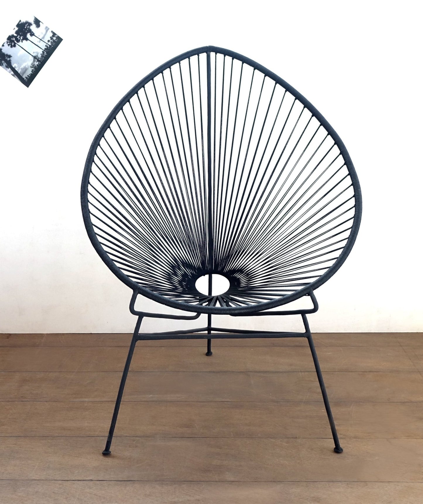 Metal & Threads Chair for Outdoor or Indoor / Acapulco Chair / Color Option - modecorarts