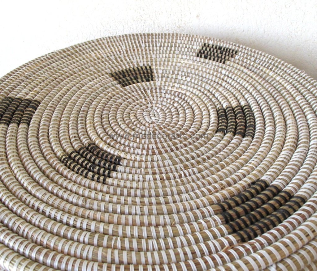 Toy Storage basket with square pattern / Organizer Basket - modecorarts