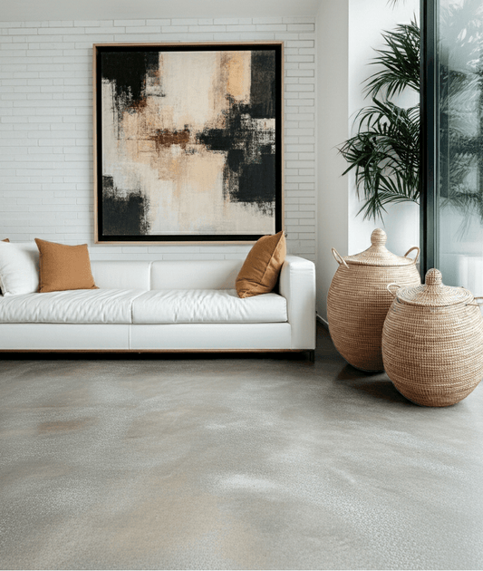 Set of 2 Natural African Baskets / Decorative Boho Storage Hampers / Senegalese Baskets / Basket & Hamper - modecorarts