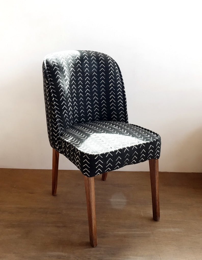 Wooden best sale cloth chair